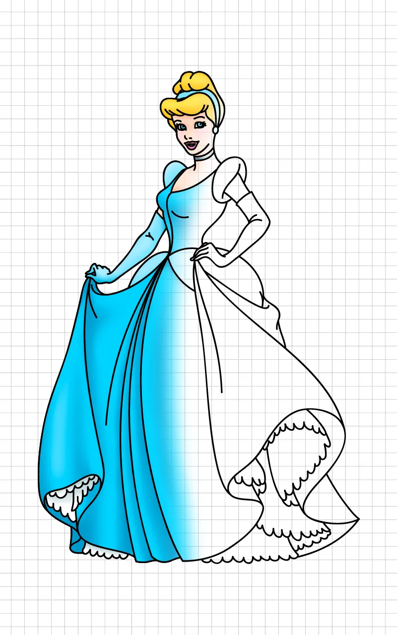 How to Draw Princess Lessons | Indus Appstore | Screenshot