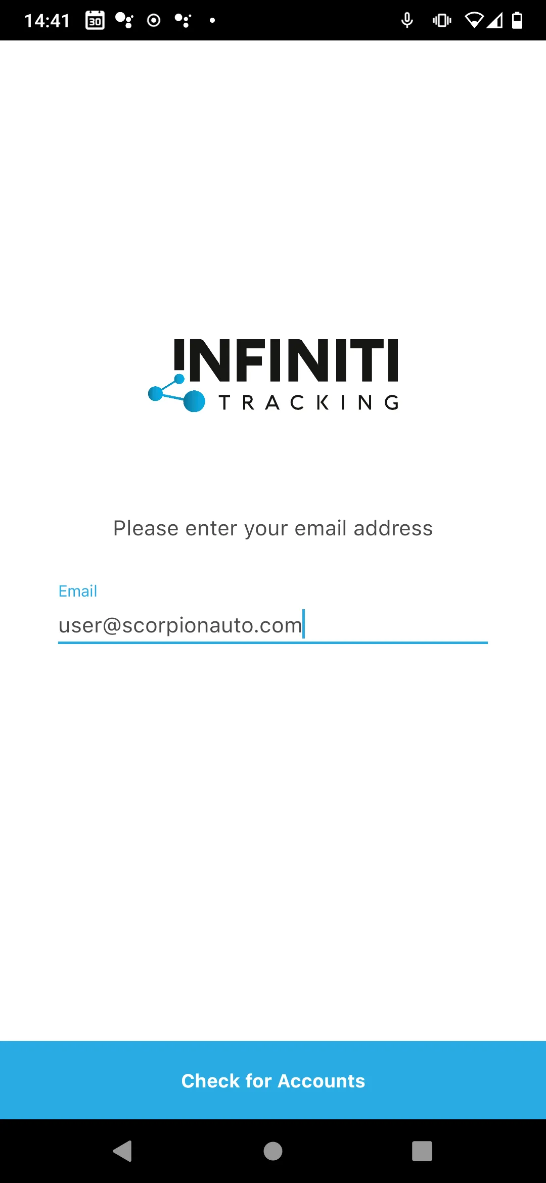 Infiniti Tracking | Indus Appstore | Screenshot