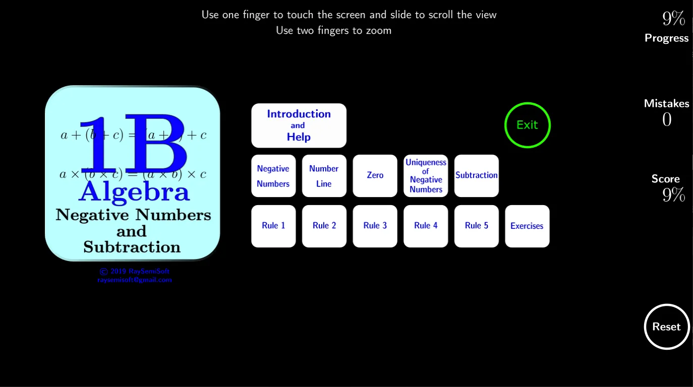 Algebra Tutorial 1B | Indus Appstore | Screenshot