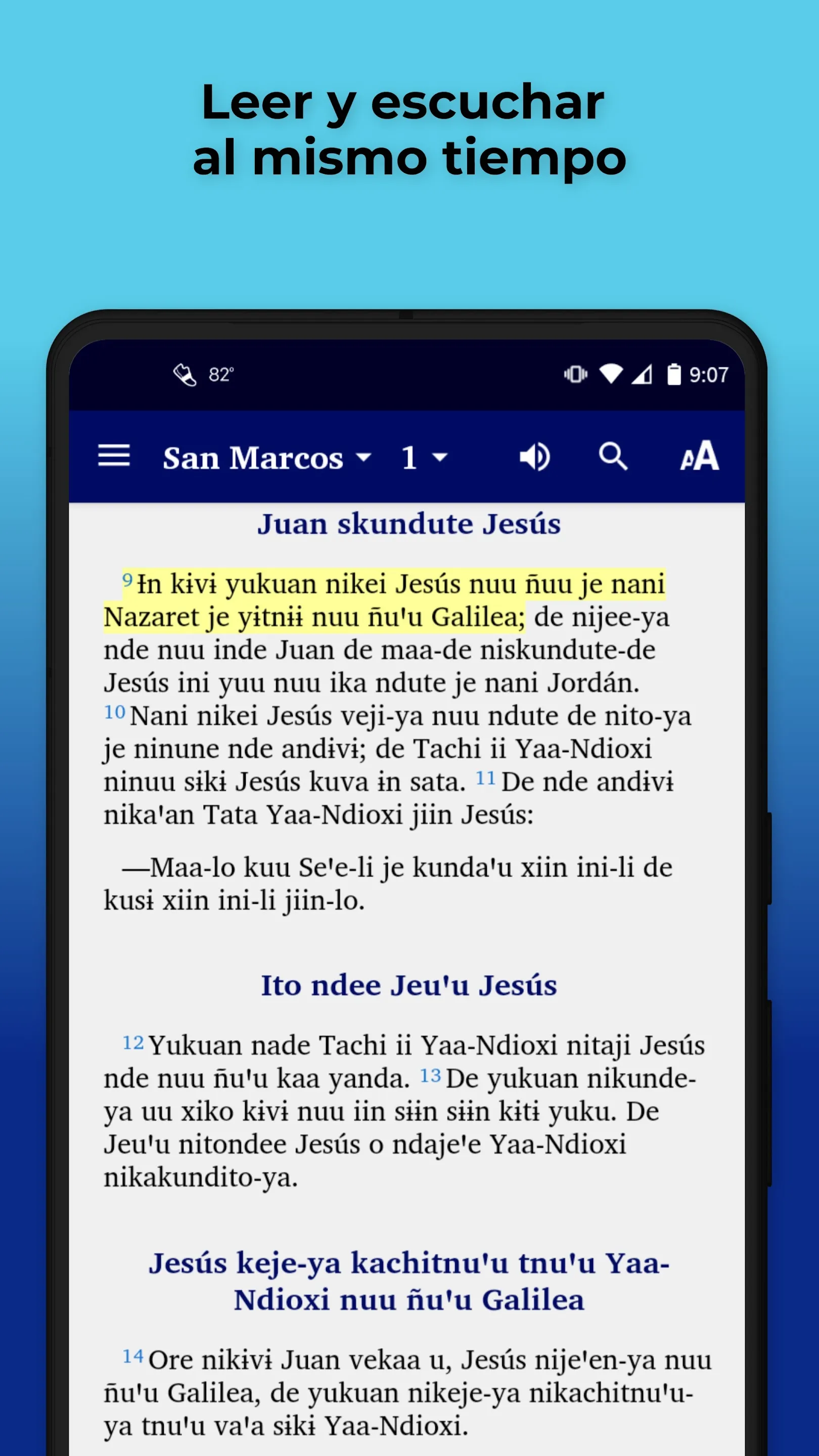 Mixtec Monteverde Bible | Indus Appstore | Screenshot