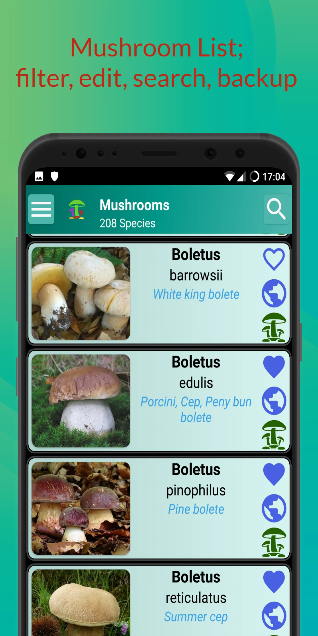 Mushroom Hunter's Guide | Indus Appstore | Screenshot