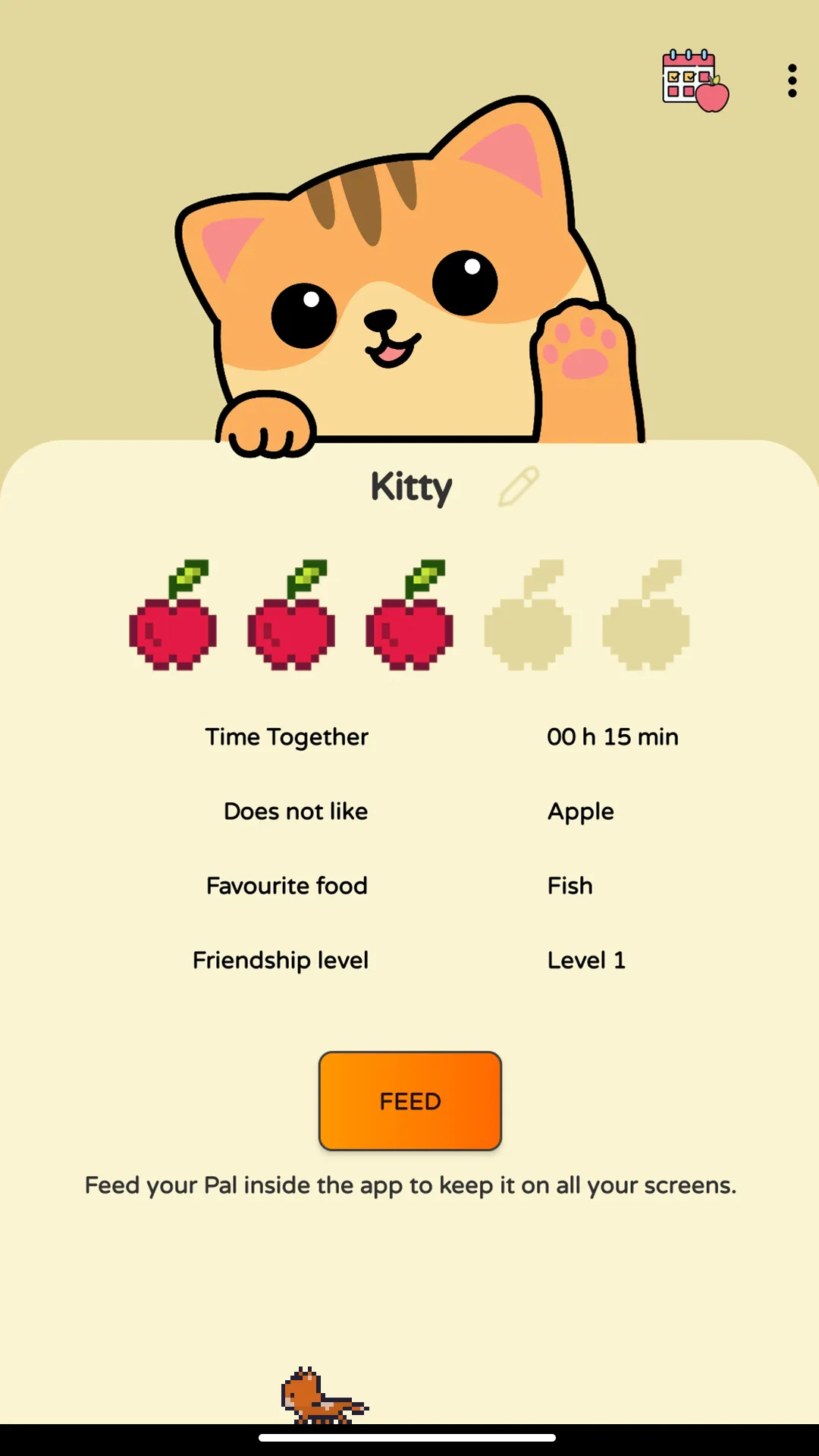 Pixel Pals - Nav bar pets | Indus Appstore | Screenshot