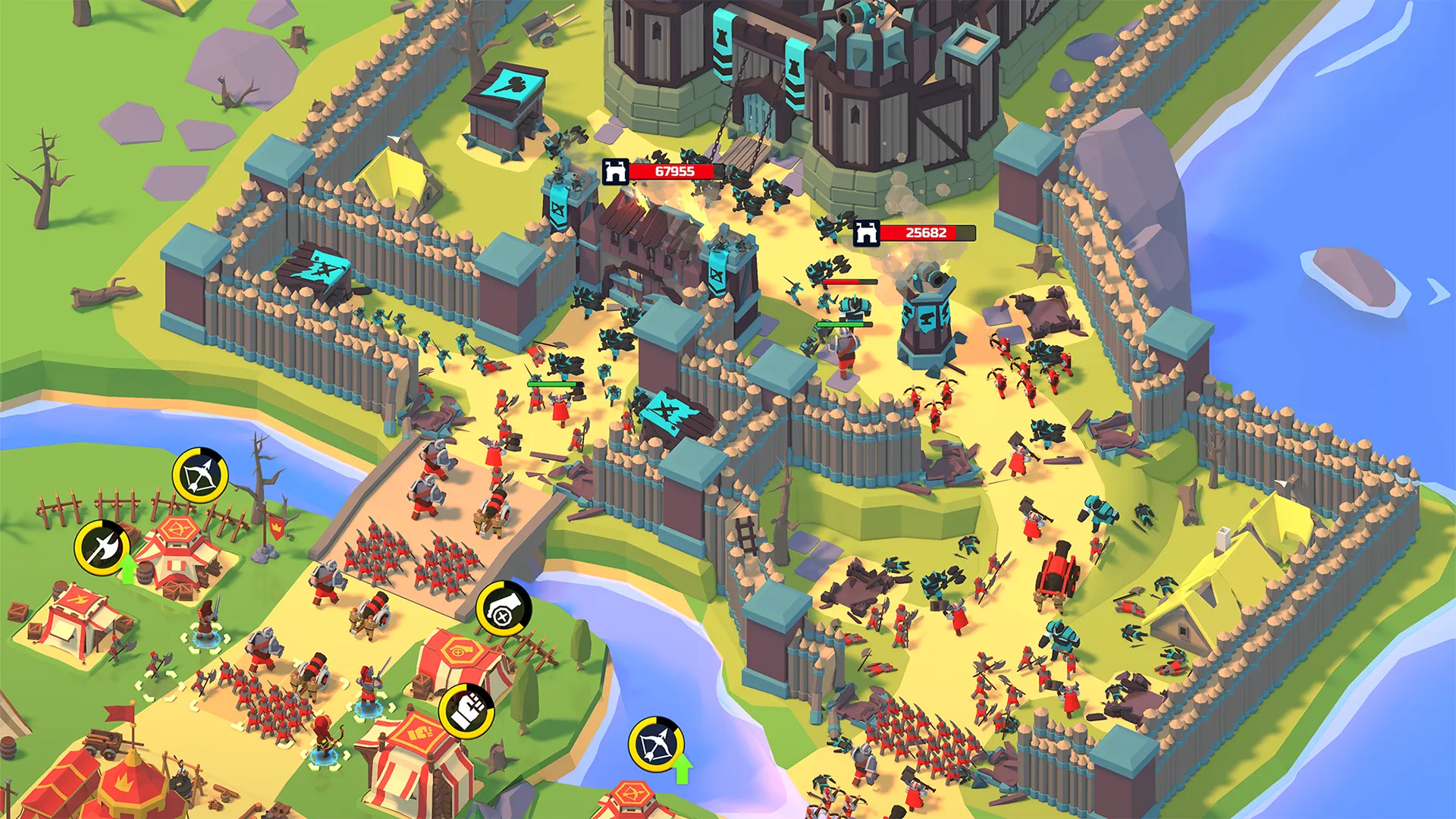 Idle Siege: War Tycoon Game | Indus Appstore | Screenshot