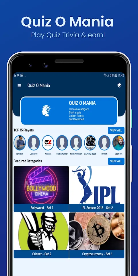 Quiz O Mania - Play Quiz & Win | Indus Appstore | Screenshot