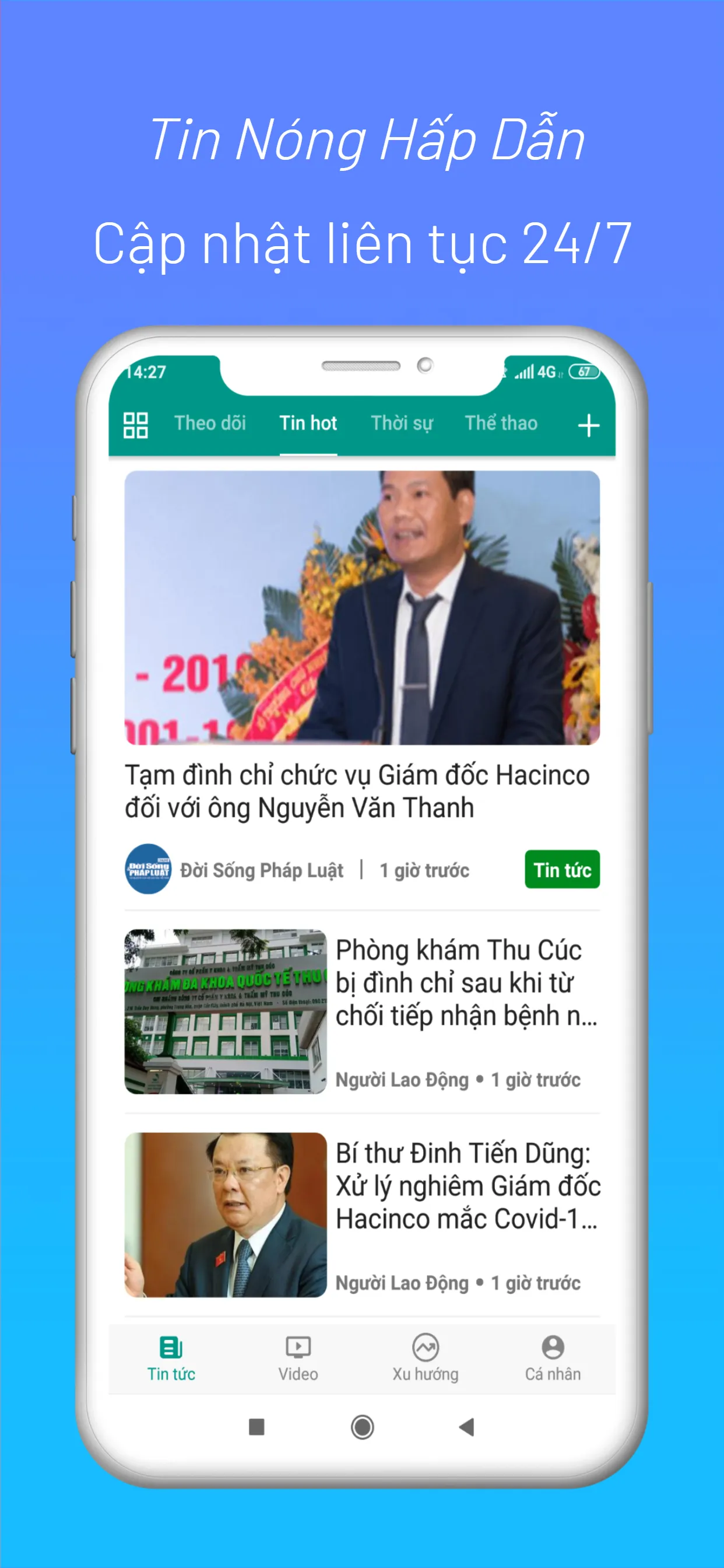 Báo Mới 24h & Tin Nhanh 247 | Indus Appstore | Screenshot