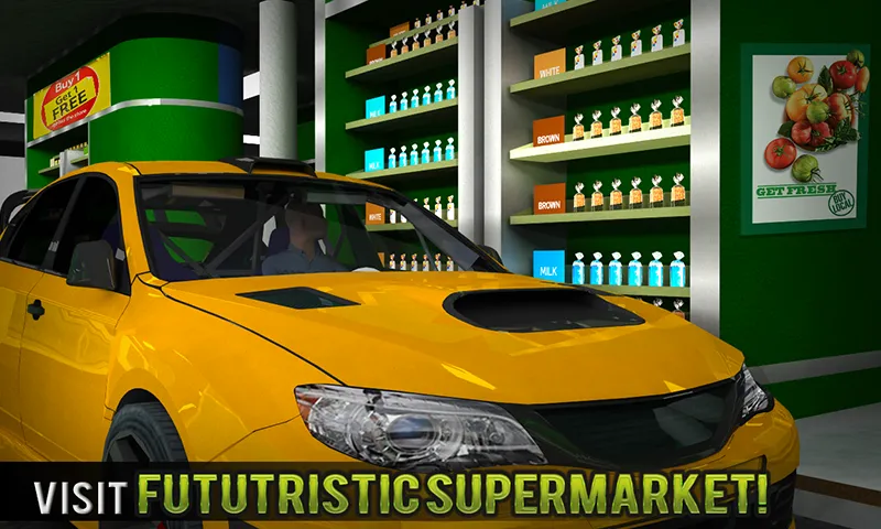 Shopping Mall Car Driving Game | Indus Appstore | Screenshot