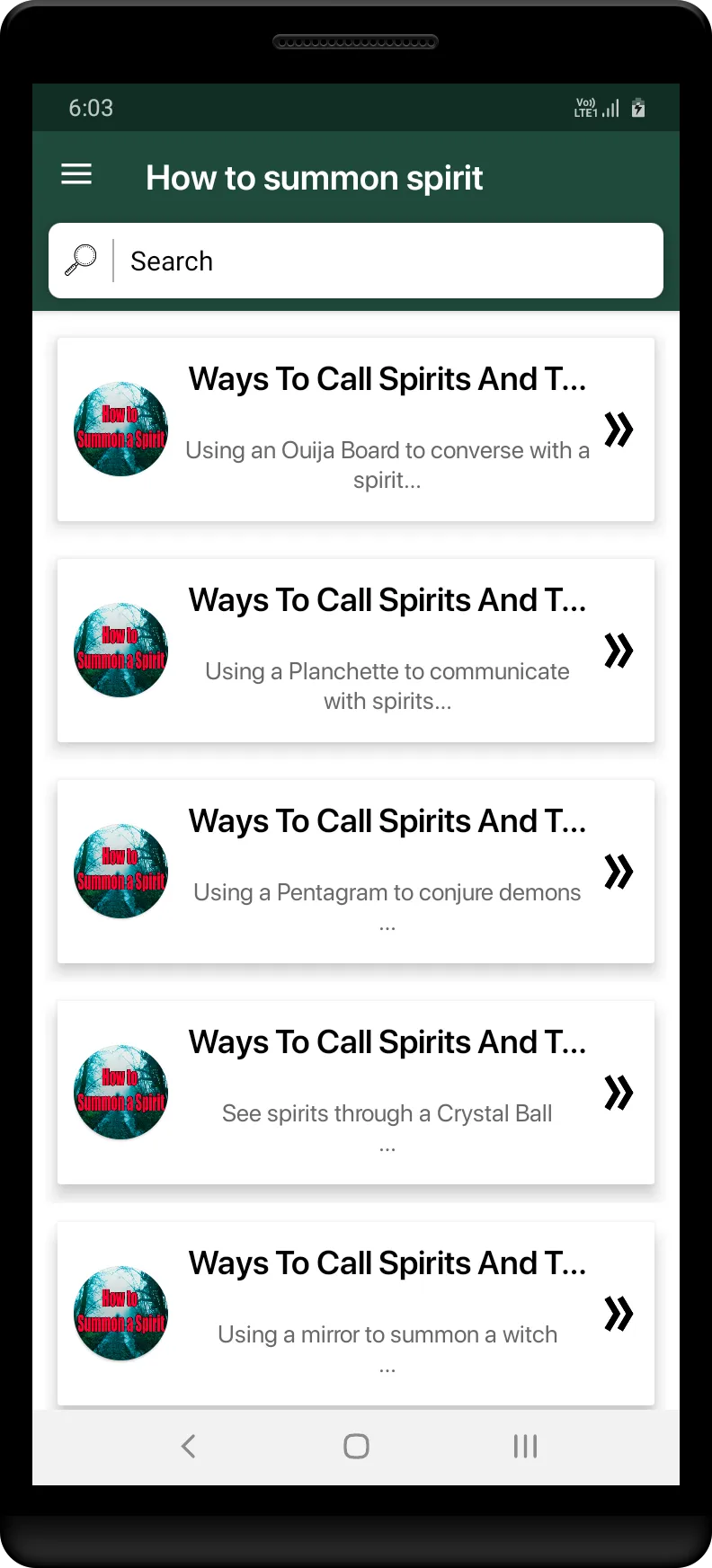 How to summon spirit | Indus Appstore | Screenshot