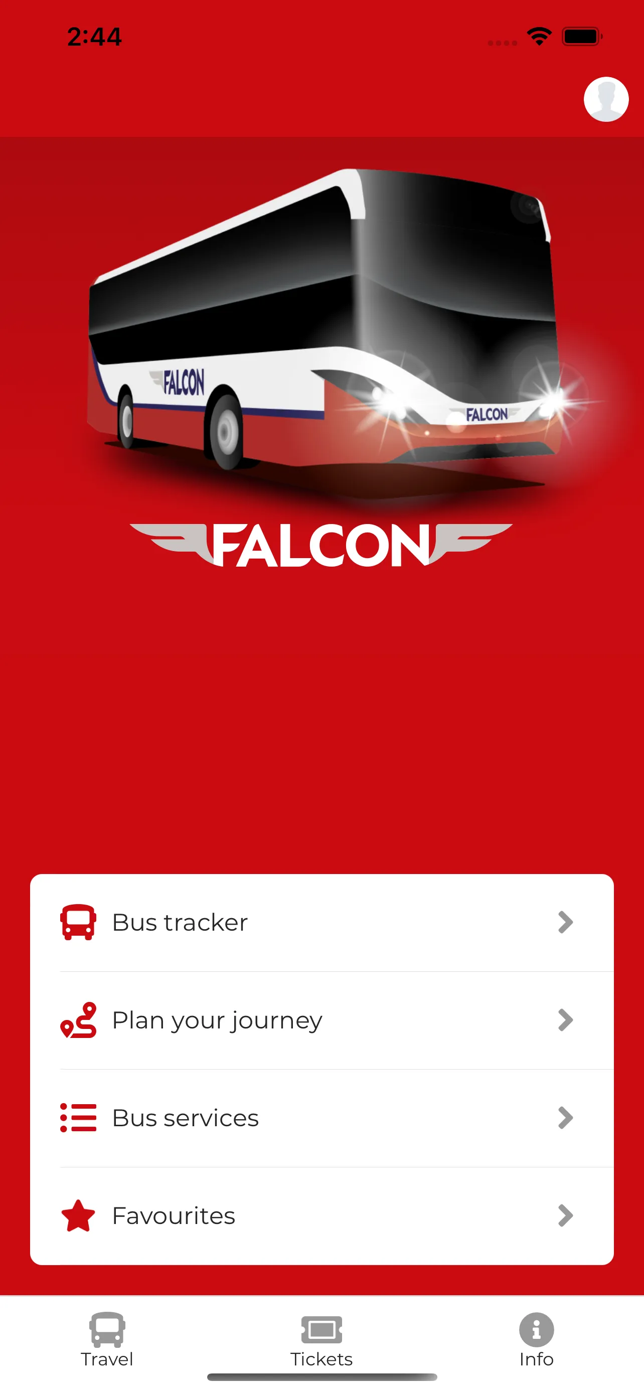 Falcon Buses | Indus Appstore | Screenshot