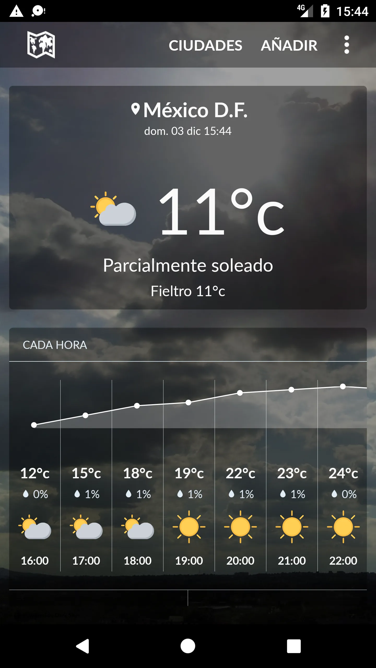 Mexico Weather | Indus Appstore | Screenshot