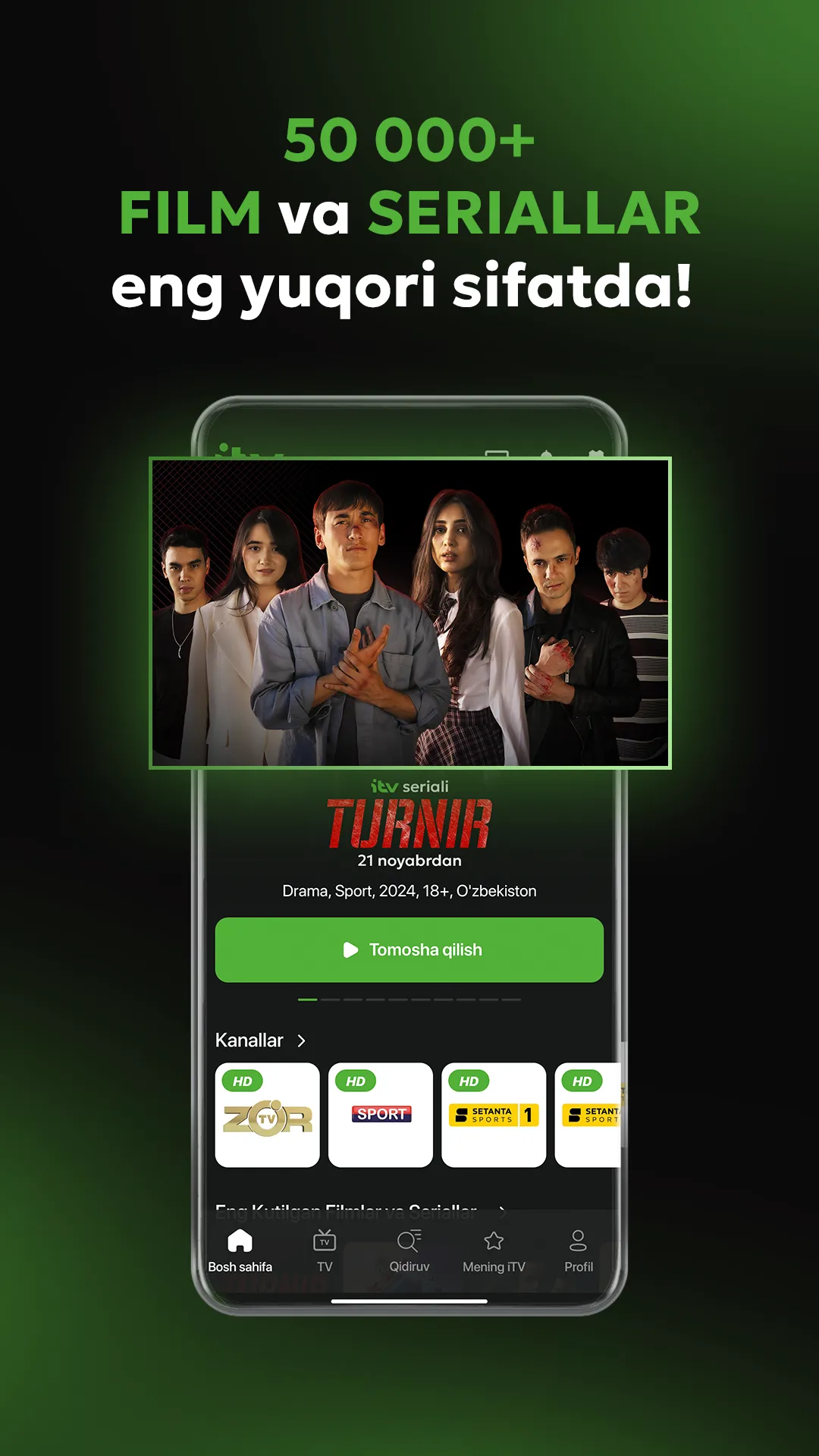 iTV: kino, seriallar va TV | Indus Appstore | Screenshot