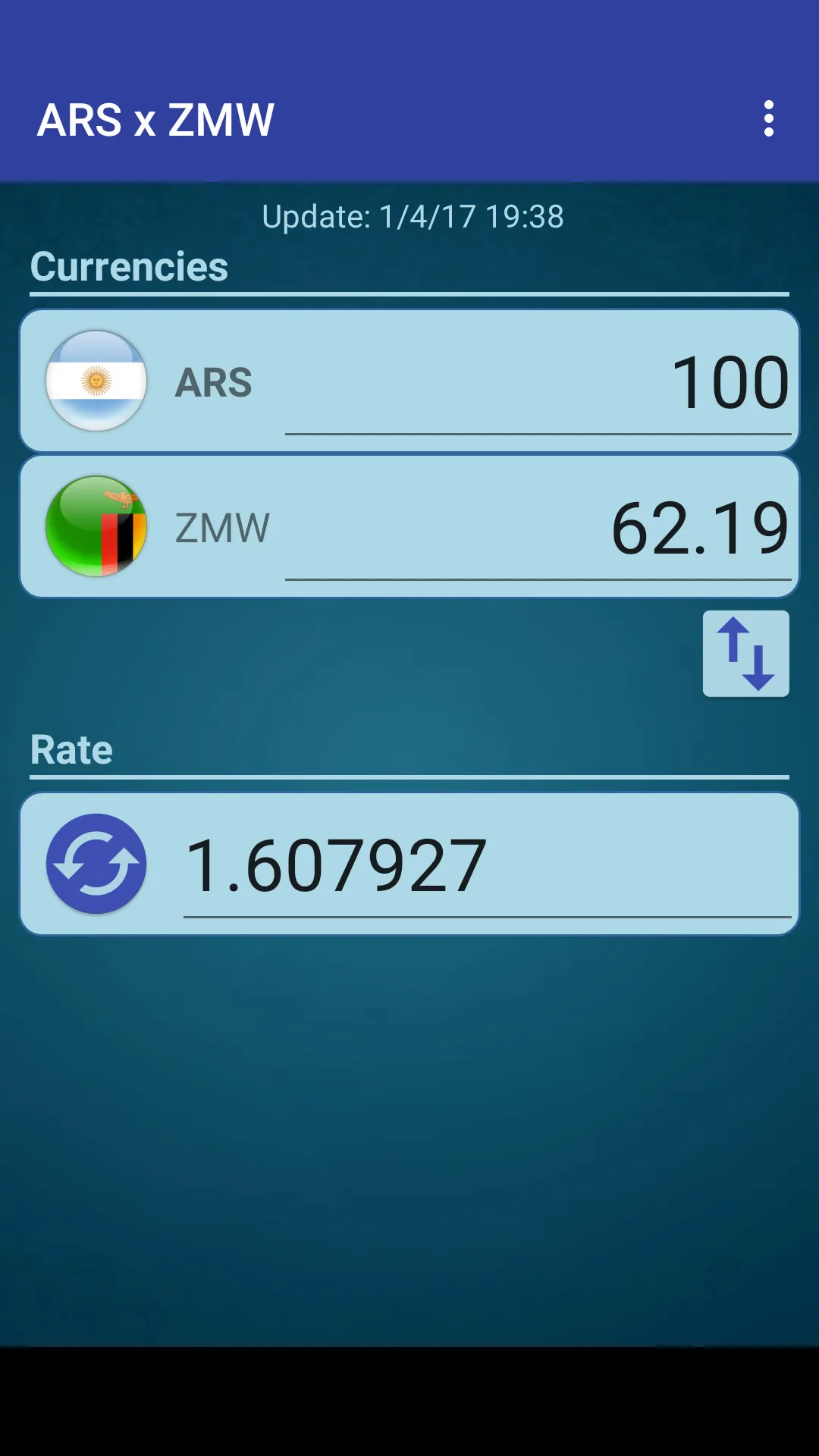 Arg. Peso x Zambian Kwacha | Indus Appstore | Screenshot