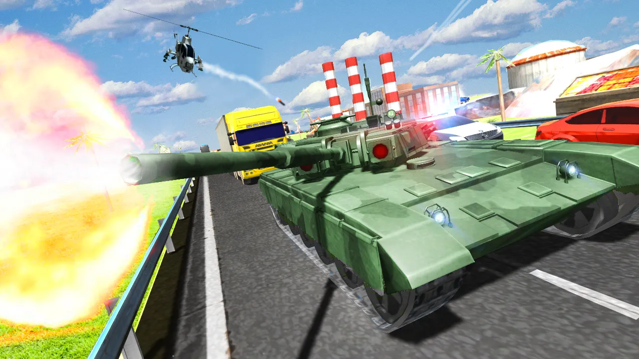 Tank Traffic Racer | Indus Appstore | Screenshot