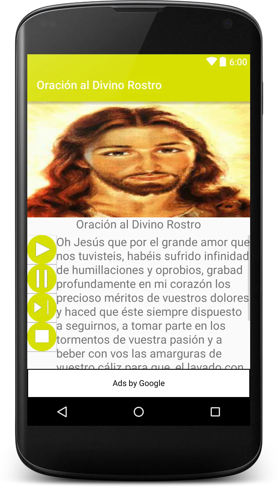 Oración al Divino Rostro | Indus Appstore | Screenshot