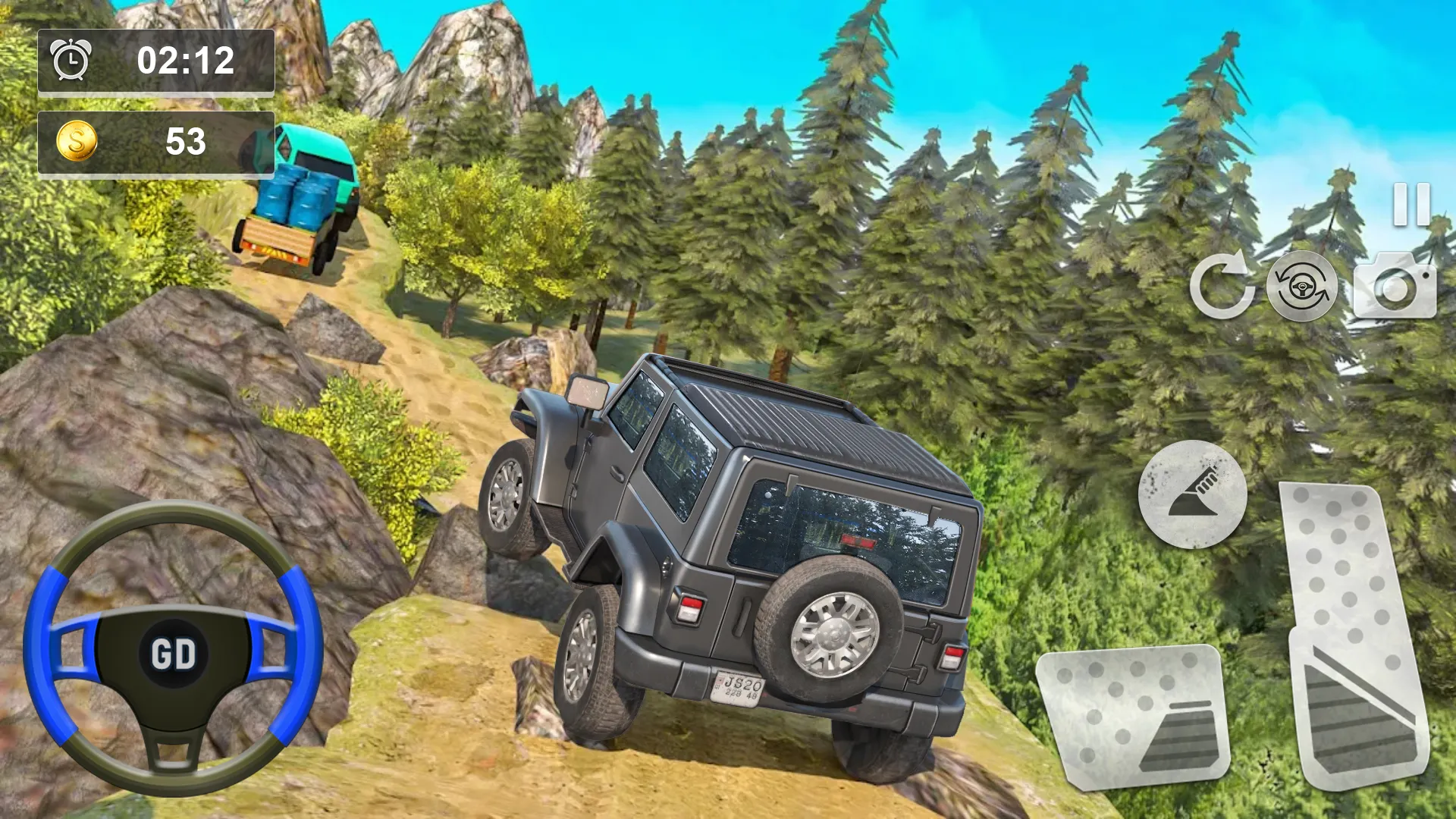 Offroad Jeep Driving - 3D Game | Indus Appstore | Screenshot