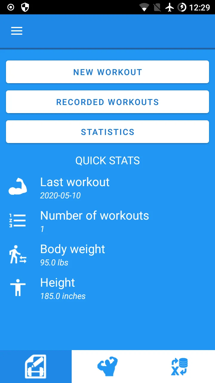 Workout Log Extra | Indus Appstore | Screenshot