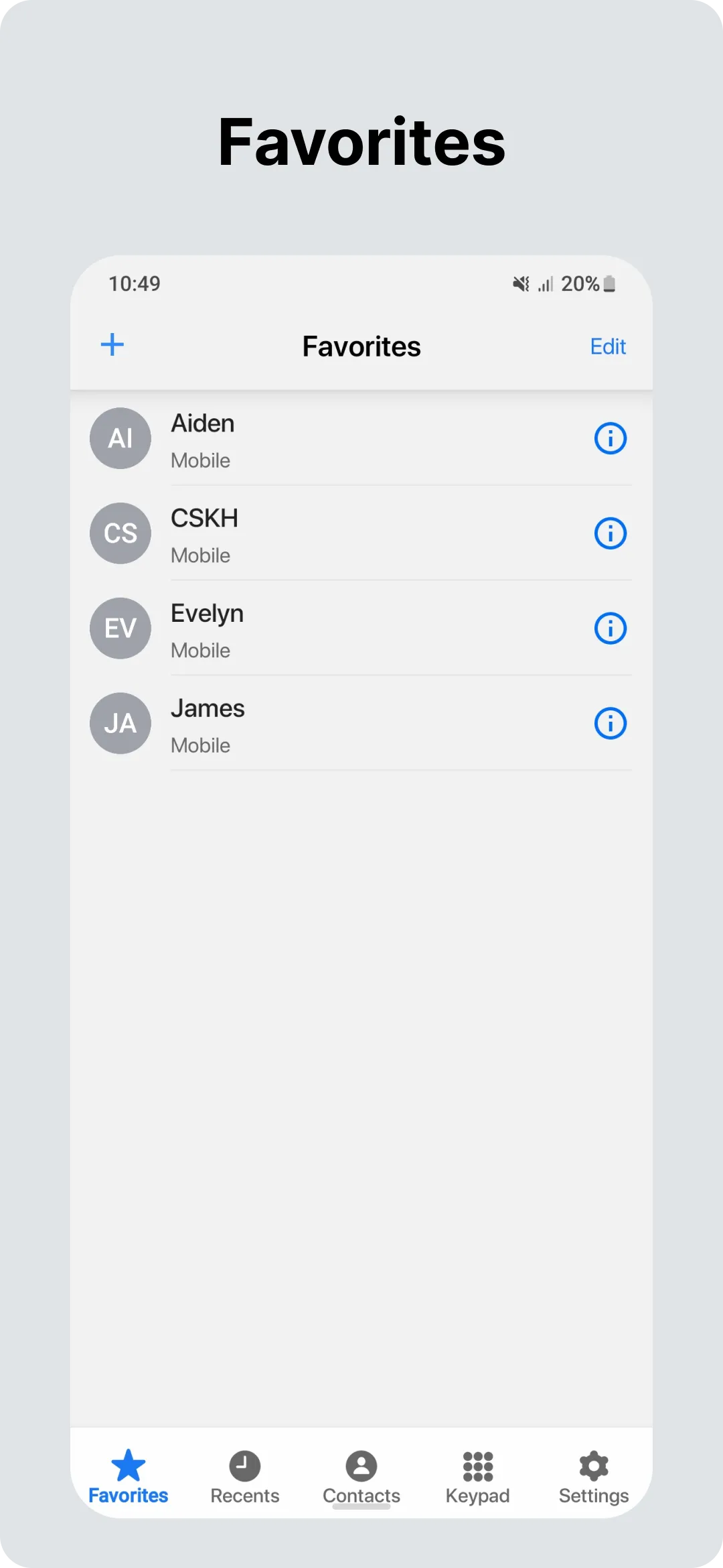 Phone - Dialer & iCall Screen | Indus Appstore | Screenshot