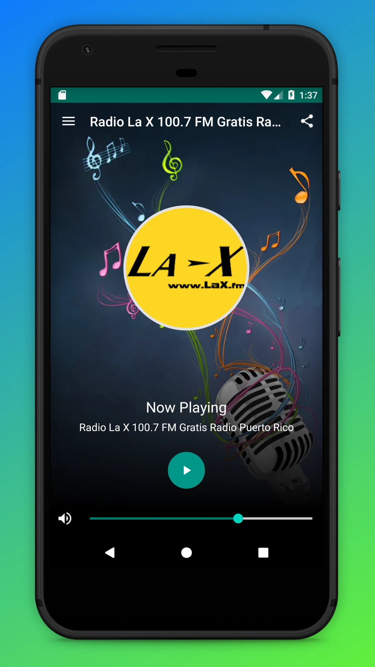 La X 100.7 Puerto Rico Radio | Indus Appstore | Screenshot