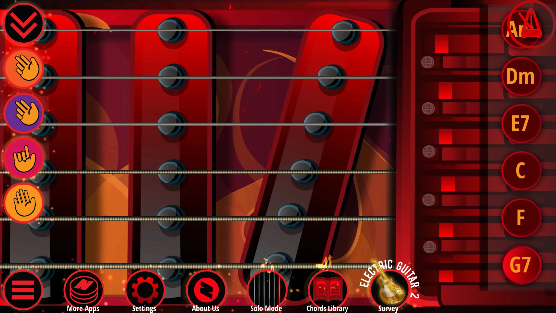 Guitars. Music Instruments Set | Indus Appstore | Screenshot