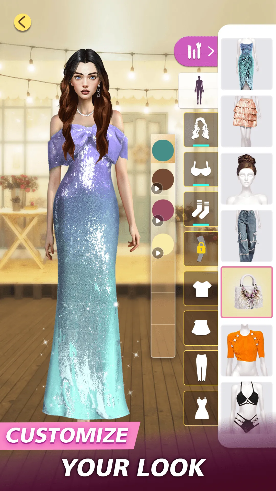 fashion dress up:girl makeover | Indus Appstore | Screenshot