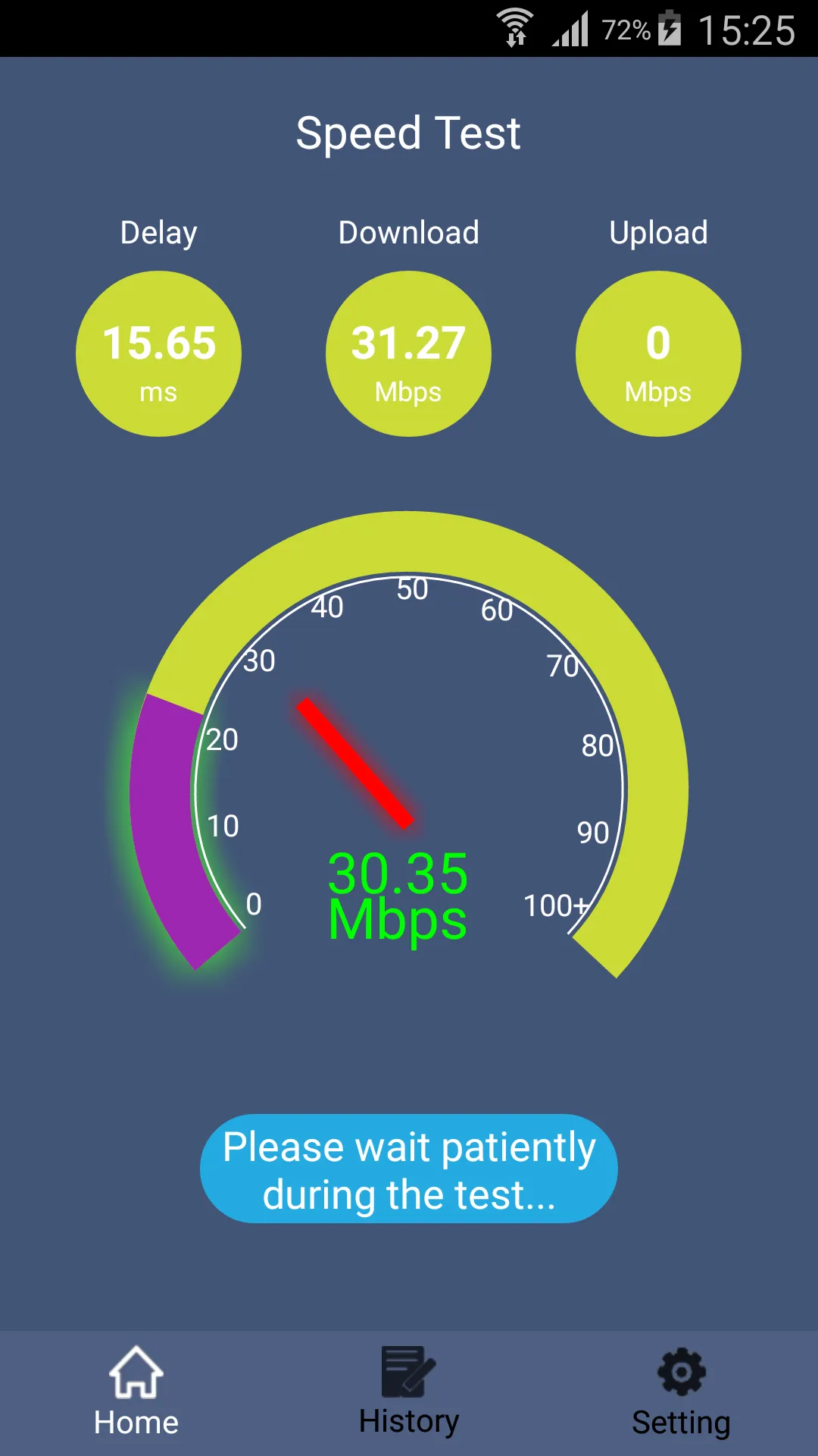 SpeedTest |  Speed Test | Indus Appstore | Screenshot