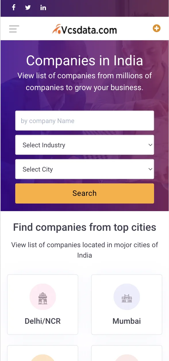 Vcsdata - Directory & CRM | Indus Appstore | Screenshot