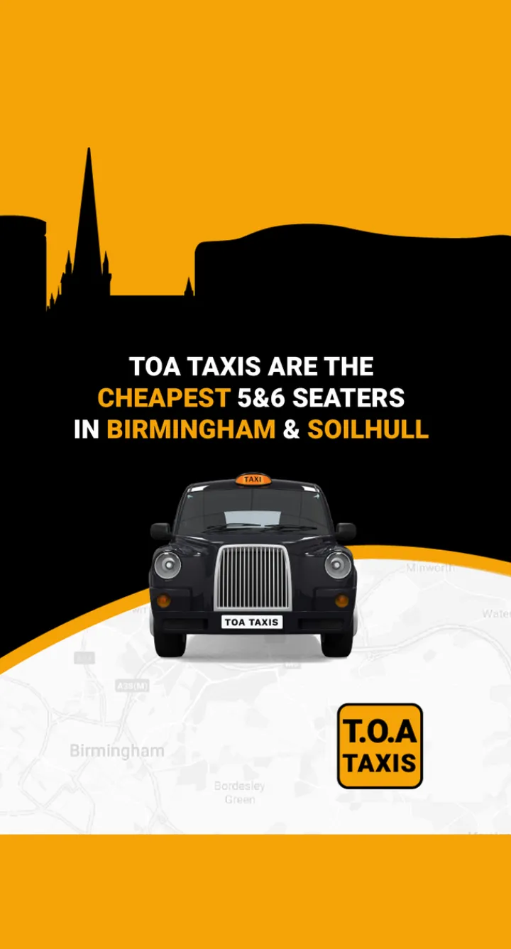 TOA Taxis Birmingham | Indus Appstore | Screenshot