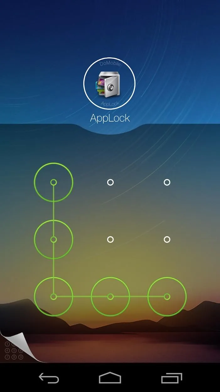 AppLock Theme Sky | Indus Appstore | Screenshot