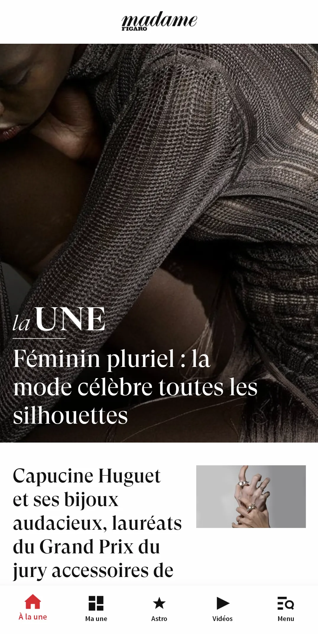 Madame Figaro, le news féminin | Indus Appstore | Screenshot