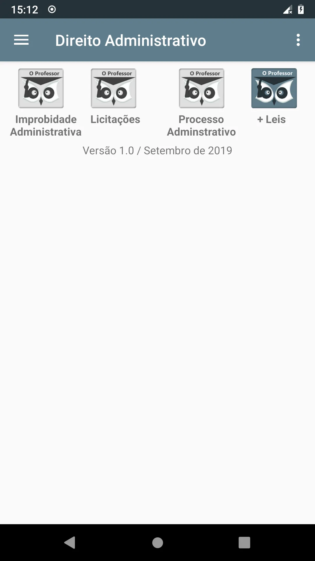 Direito Administrativo 2024 | Indus Appstore | Screenshot