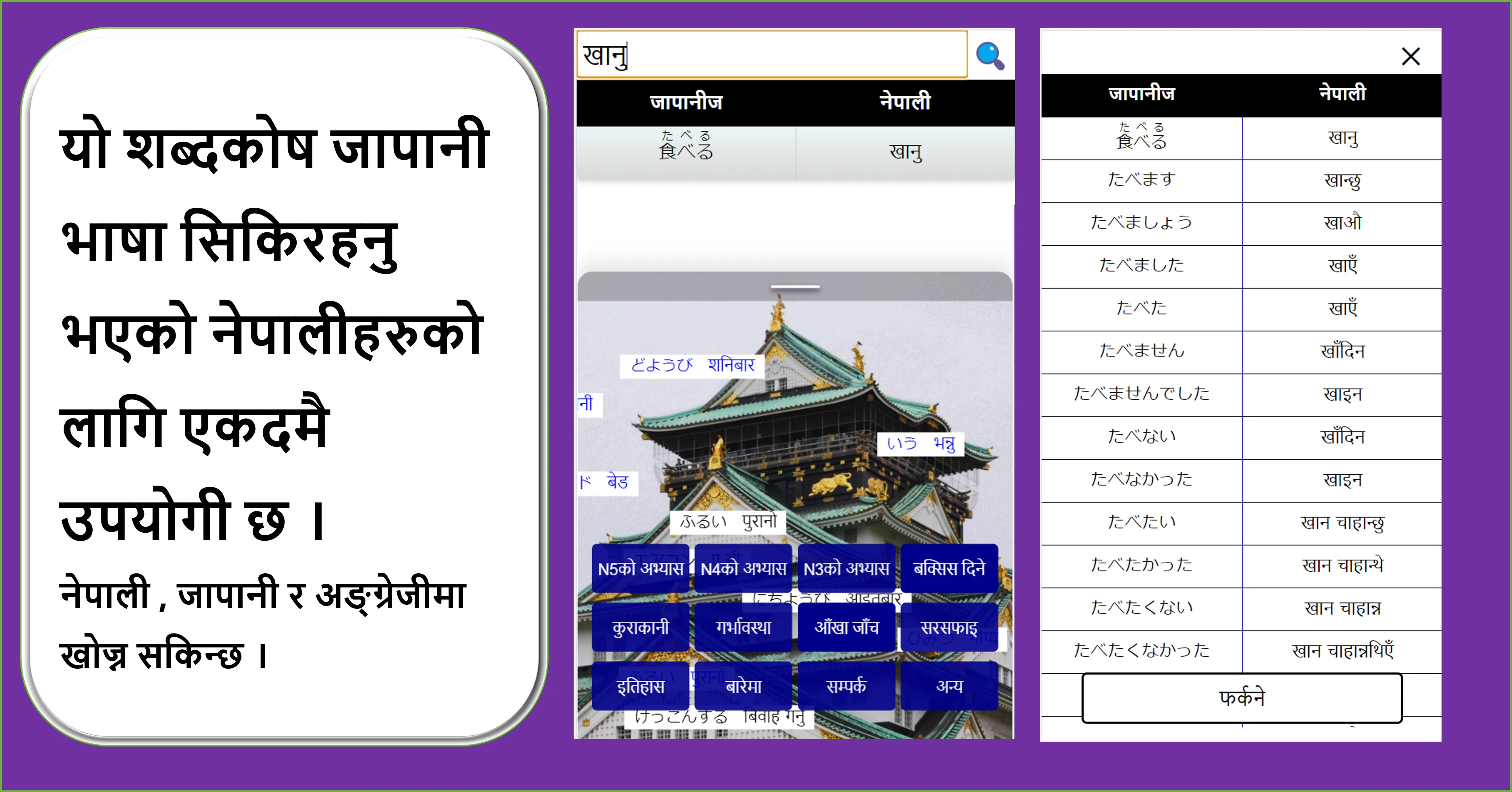 Japanese Dictionary | Indus Appstore | Screenshot