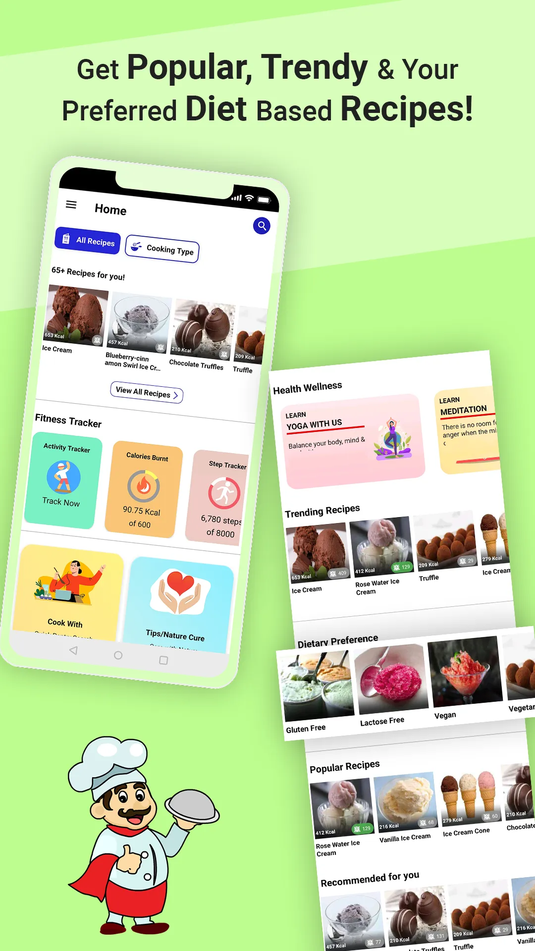 Homemade Ice Creams Recipes | Indus Appstore | Screenshot