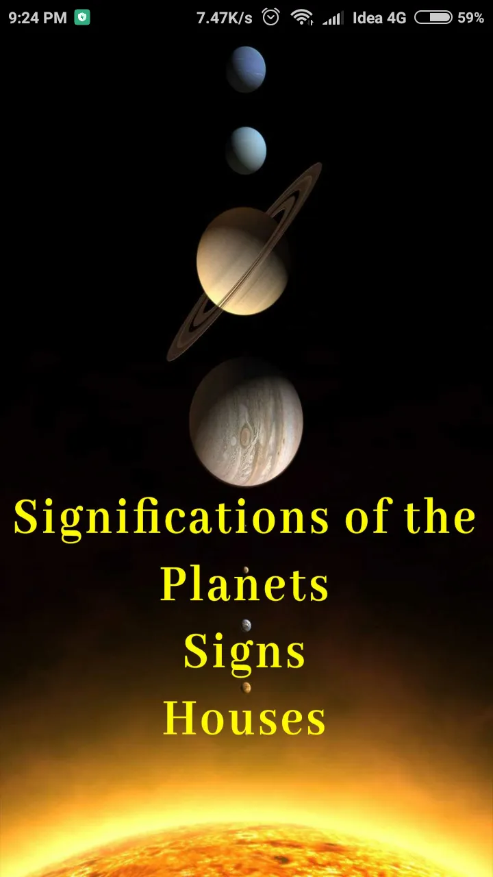 Nadi Astrology - Significators | Indus Appstore | Screenshot