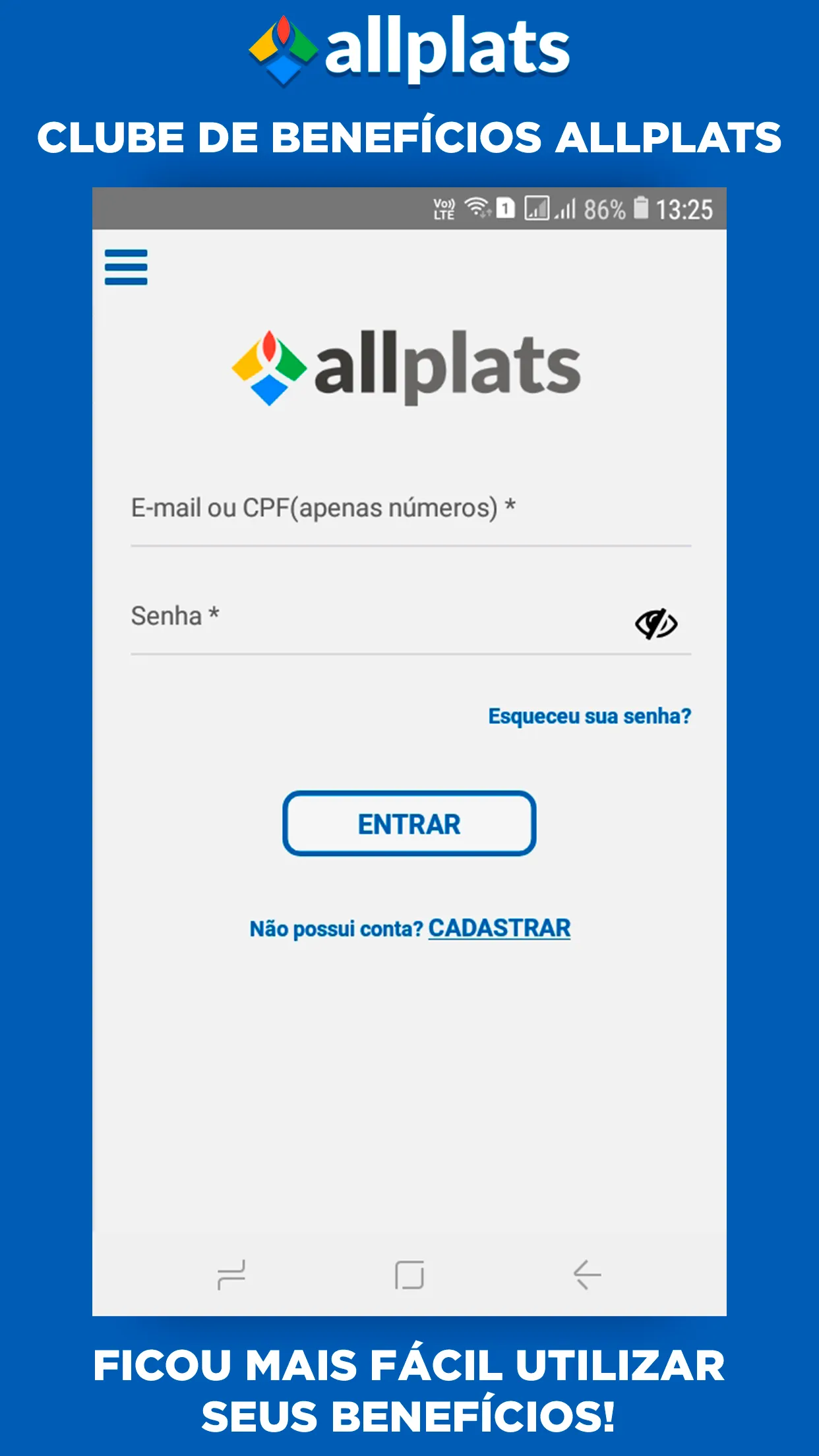 Clube de Benefícios Allplats | Indus Appstore | Screenshot