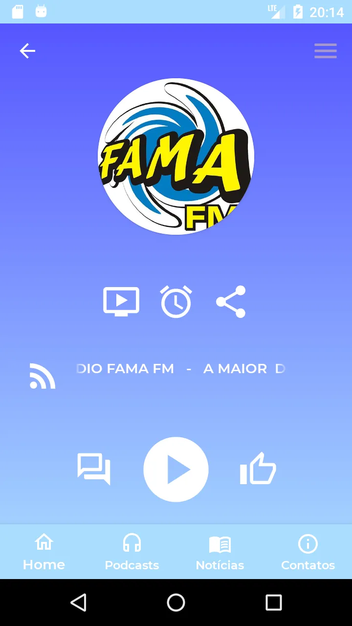 Fama FM | Indus Appstore | Screenshot