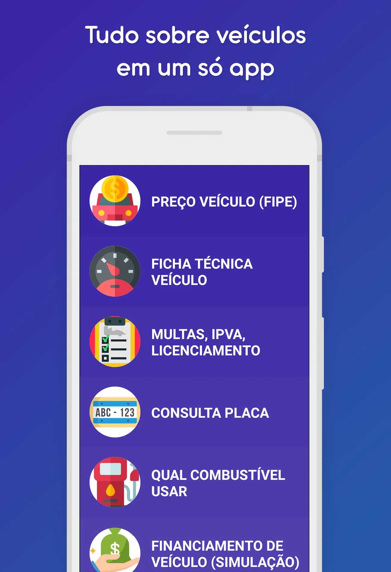 BrasilCar: IPVA, Taxas, Multas | Indus Appstore | Screenshot