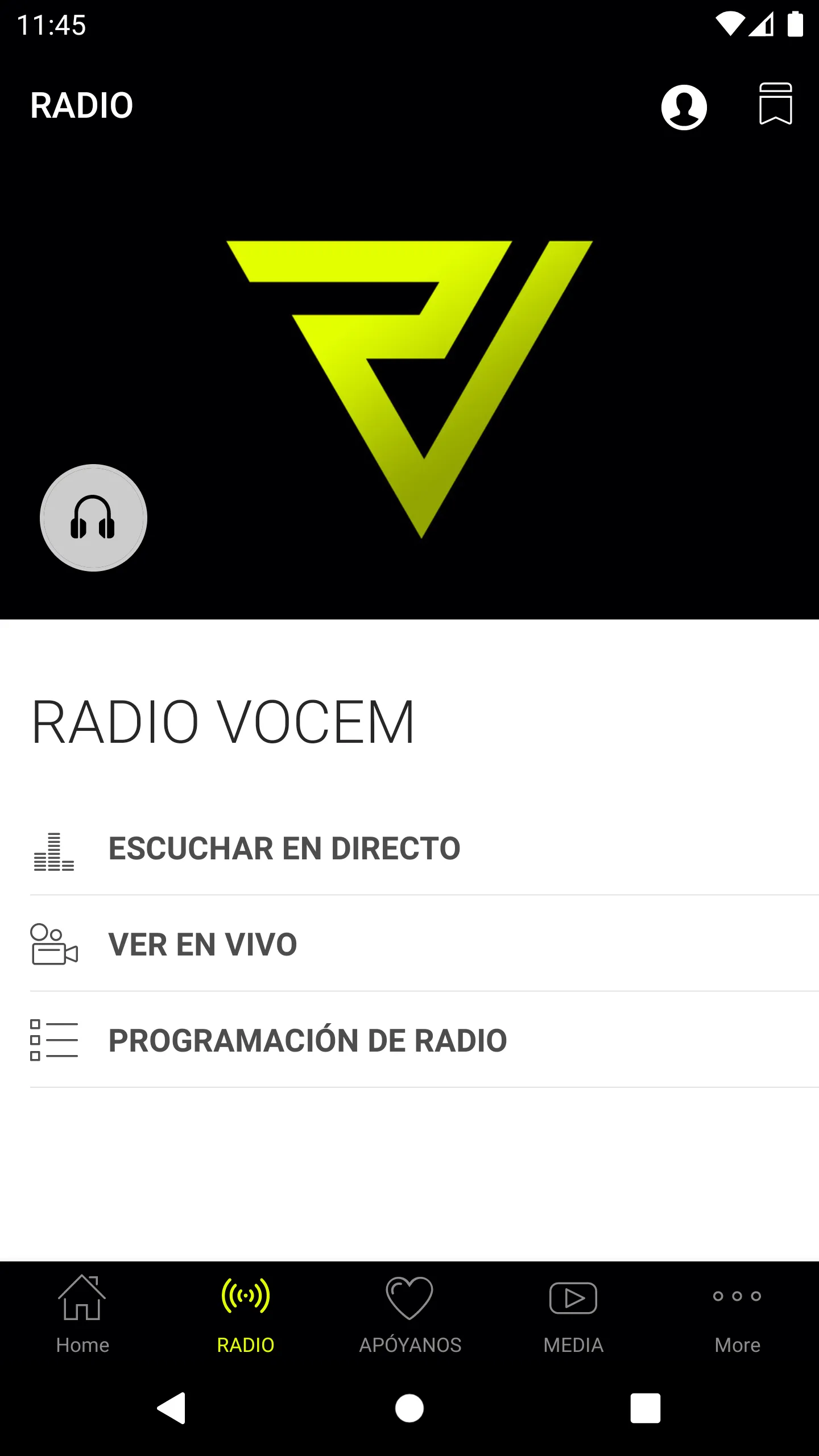 Radio Vocem | Indus Appstore | Screenshot