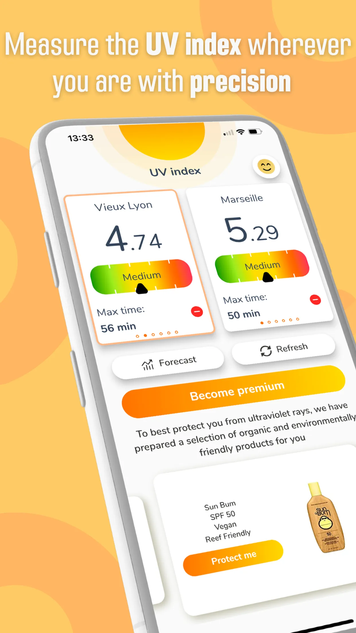 UV Index - Tan Widget | Indus Appstore | Screenshot