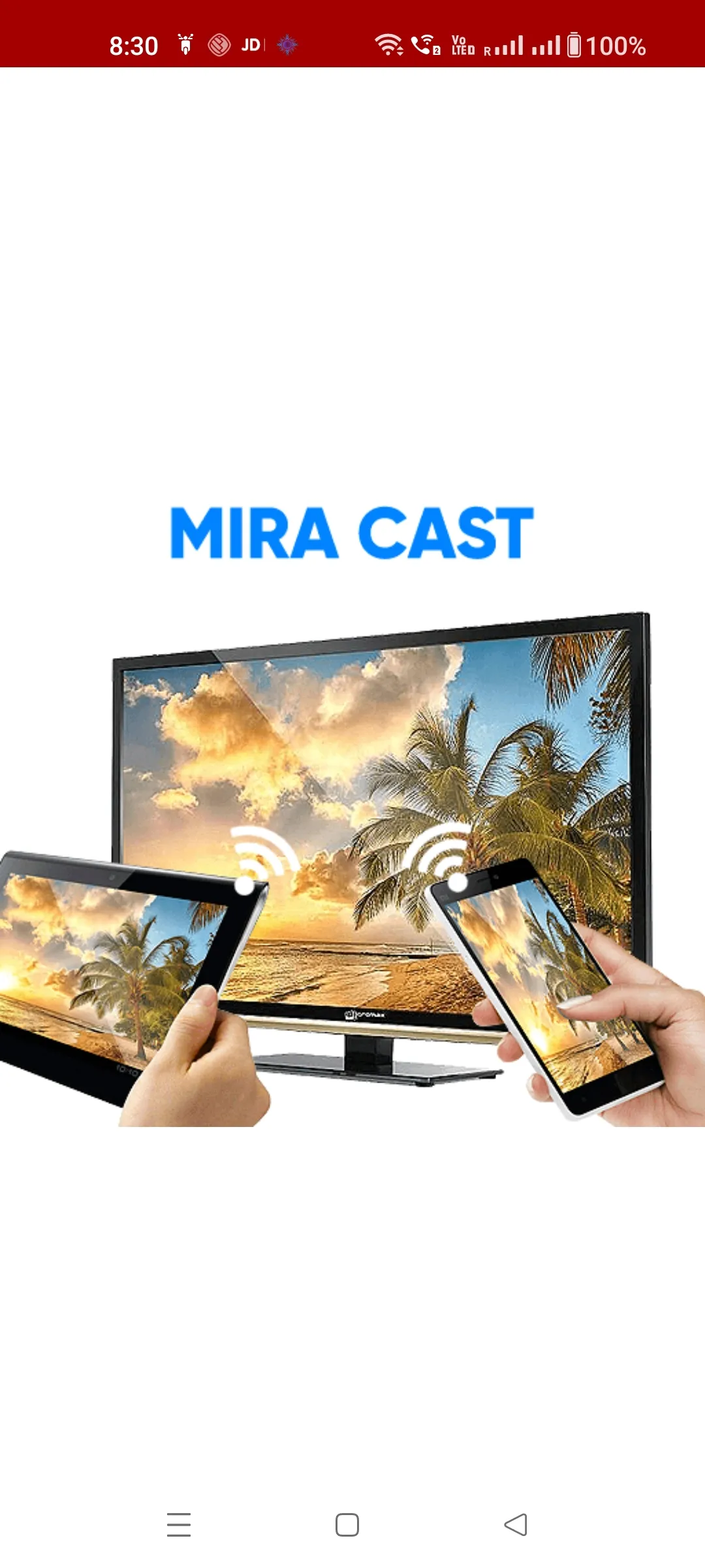 Miracast Screen Mirroring | Indus Appstore | Screenshot