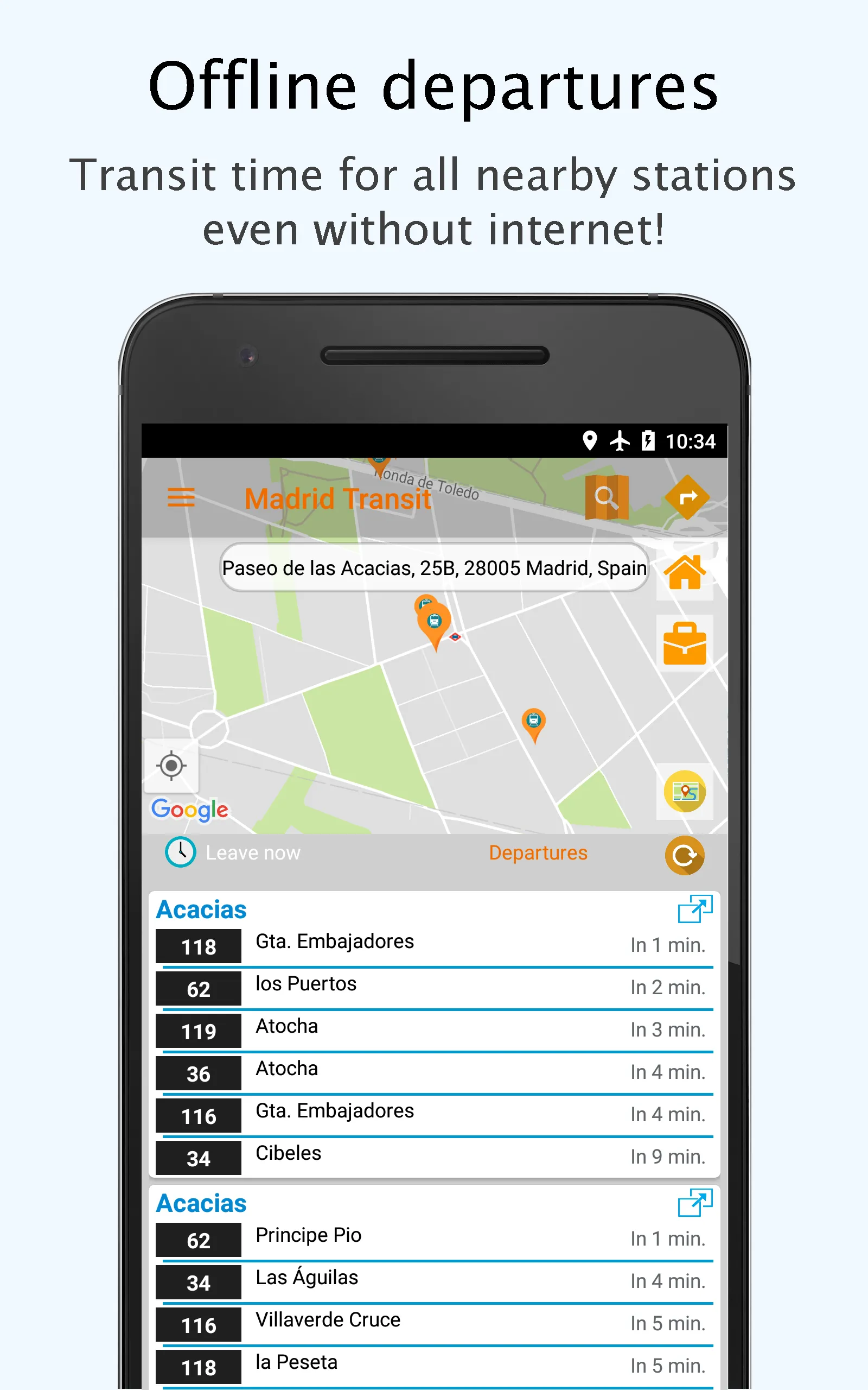 Madrid Transport Offline Live | Indus Appstore | Screenshot