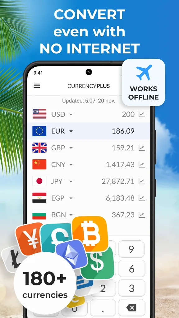 Currency Converter Plus | Indus Appstore | Screenshot