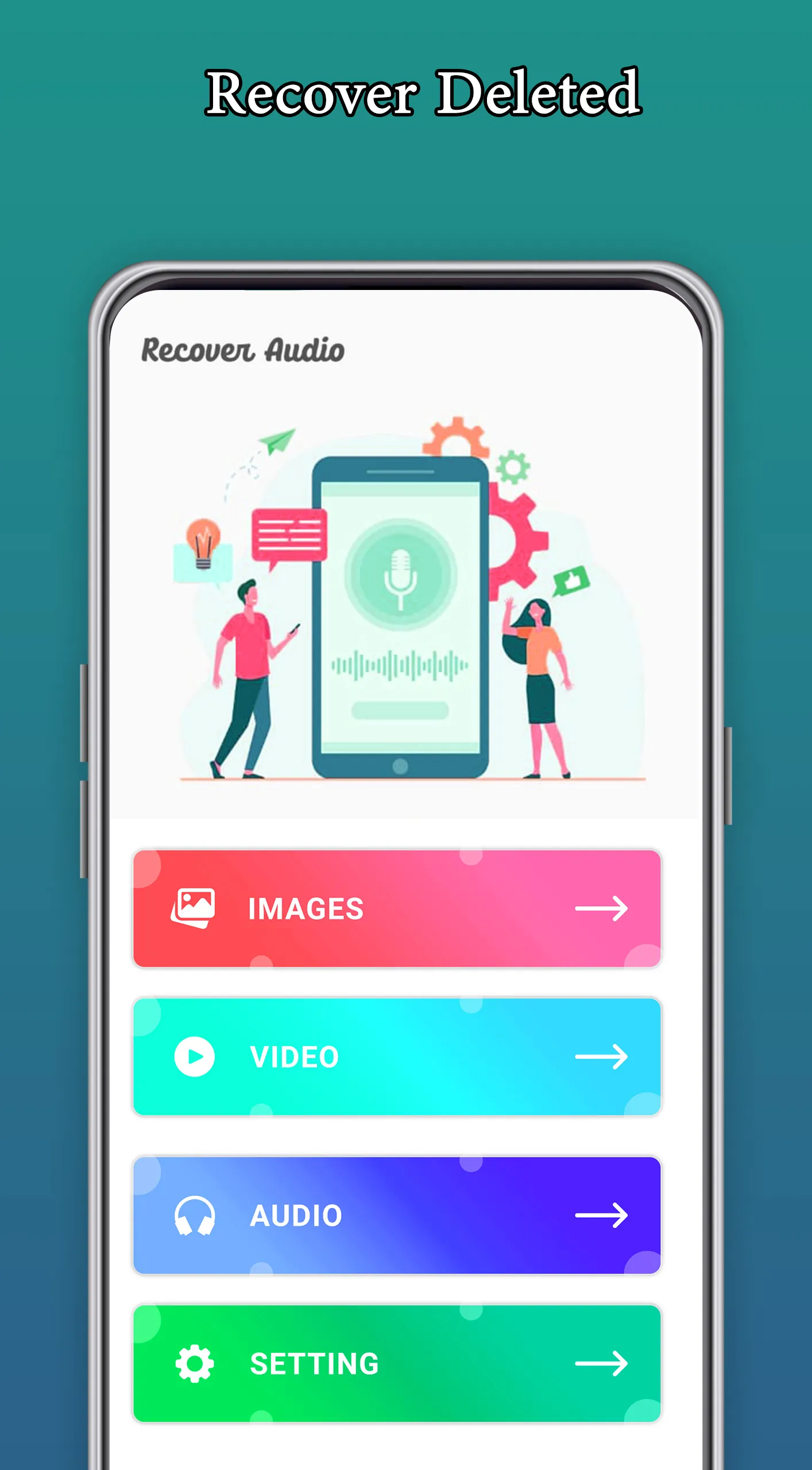 Deleted Audio Files Recovery | Indus Appstore | Screenshot