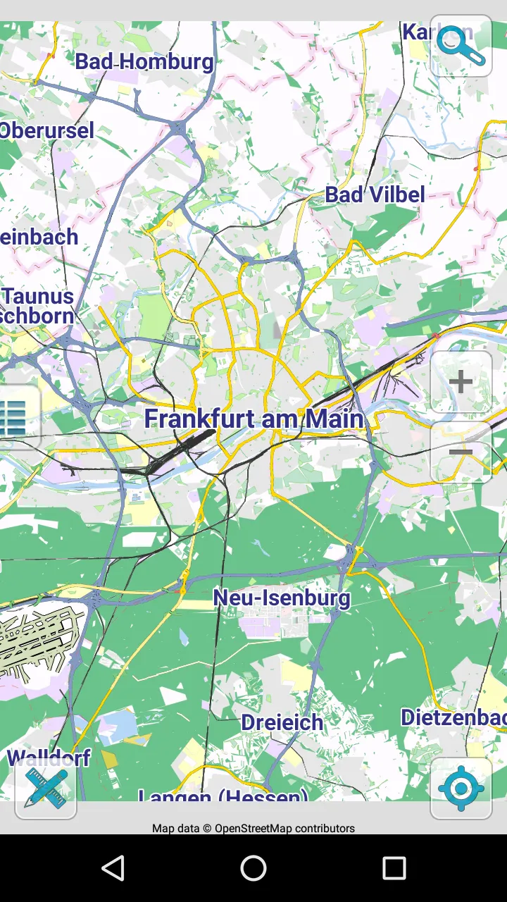 Map of Frankfurt am Main | Indus Appstore | Screenshot