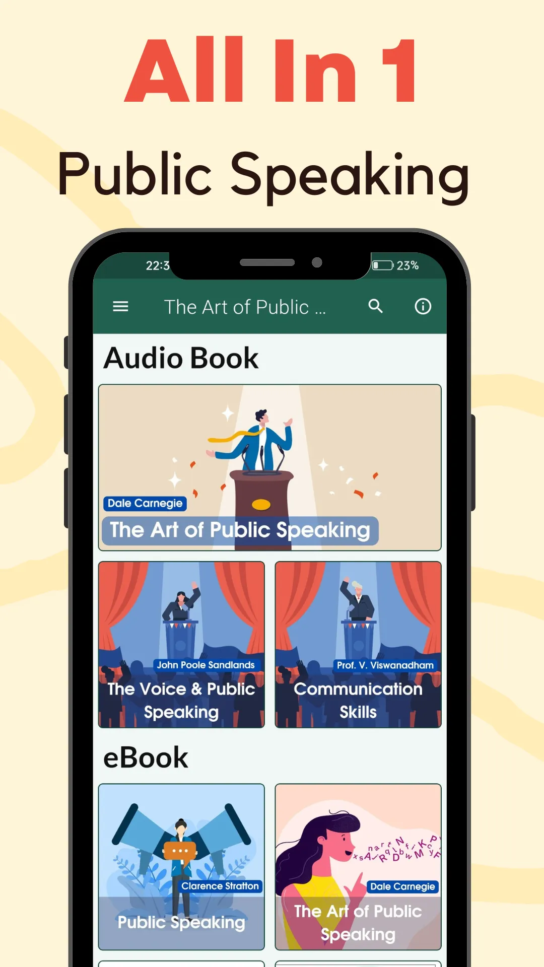 The Art of Public Speaking App | Indus Appstore | Screenshot