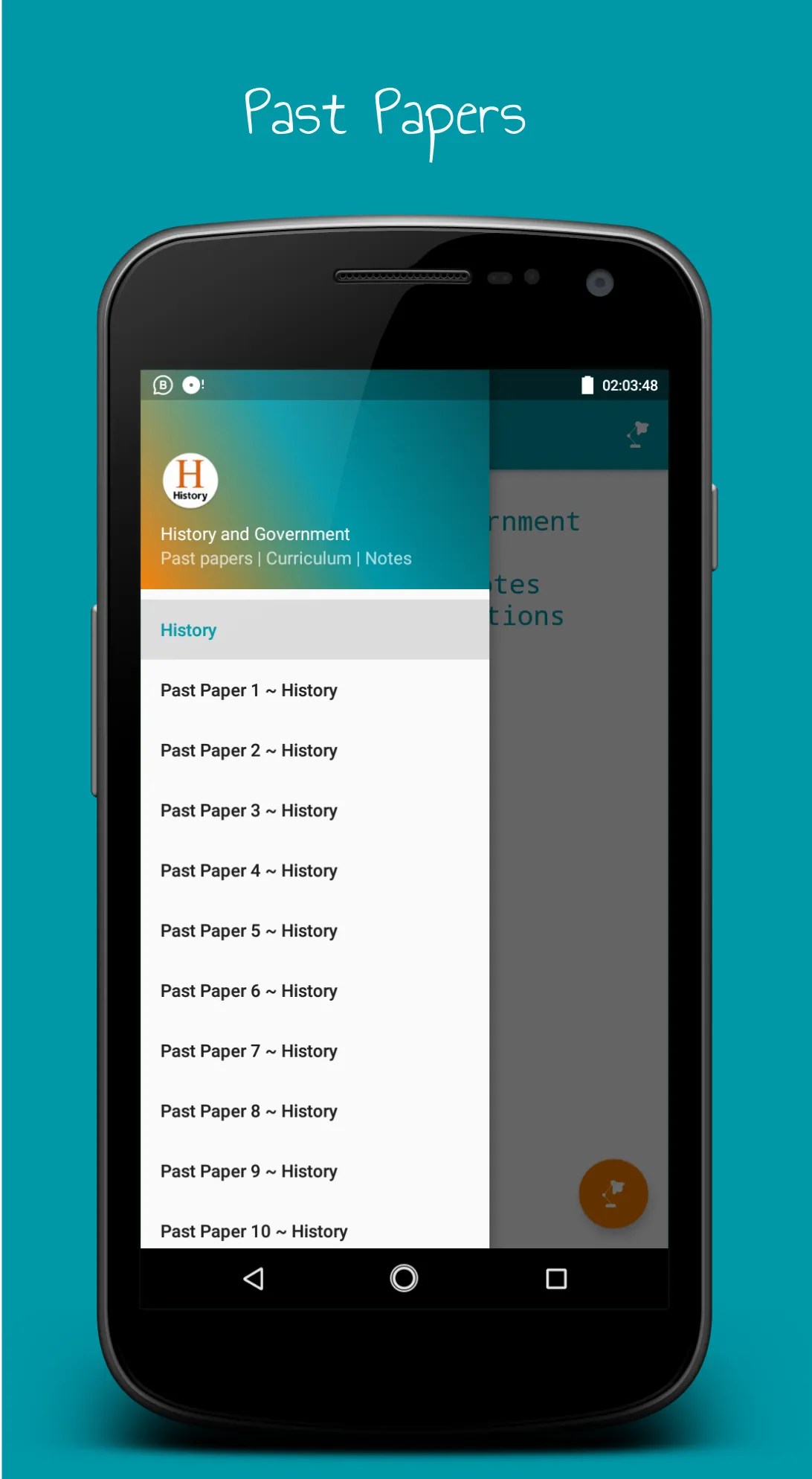 History Notes & Papers Form1-4 | Indus Appstore | Screenshot