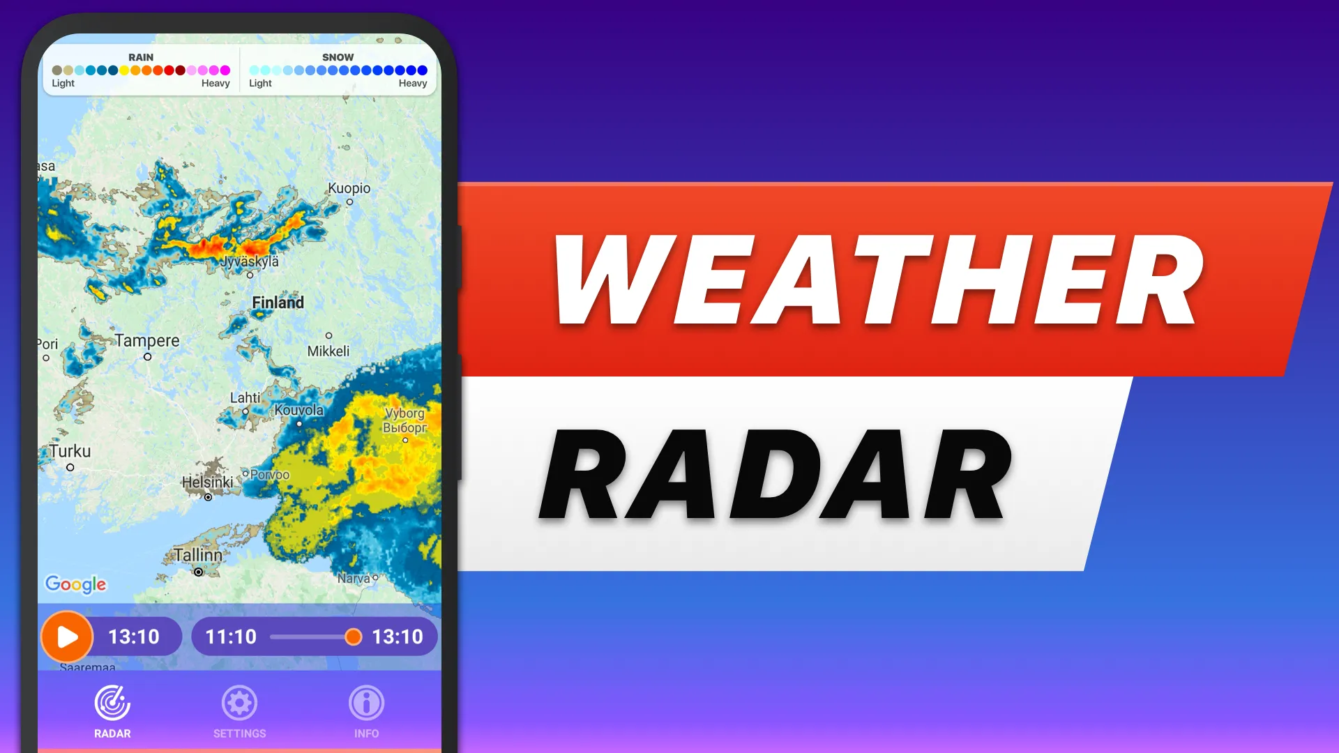 RAIN RADAR - weather radar | Indus Appstore | Screenshot