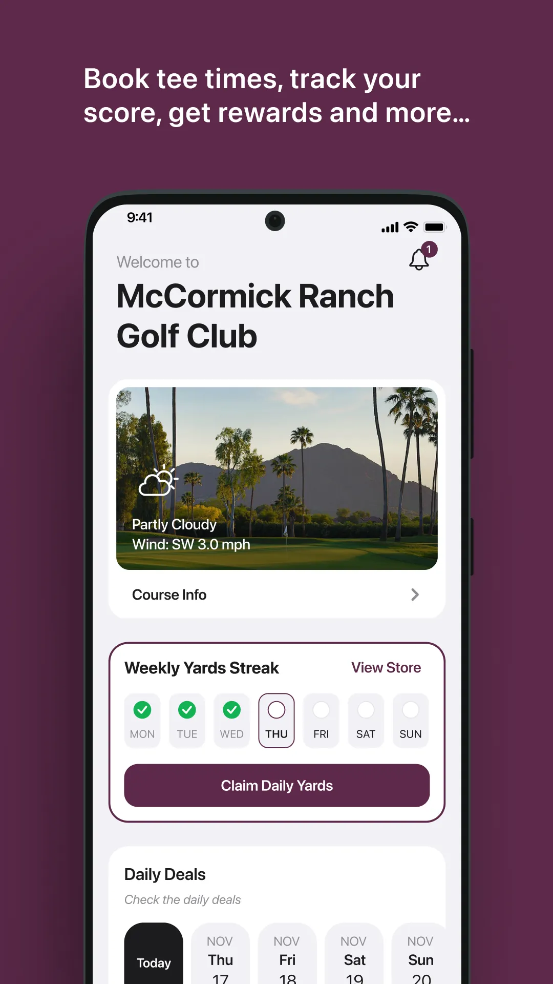 McCormick Ranch Golf Club | Indus Appstore | Screenshot