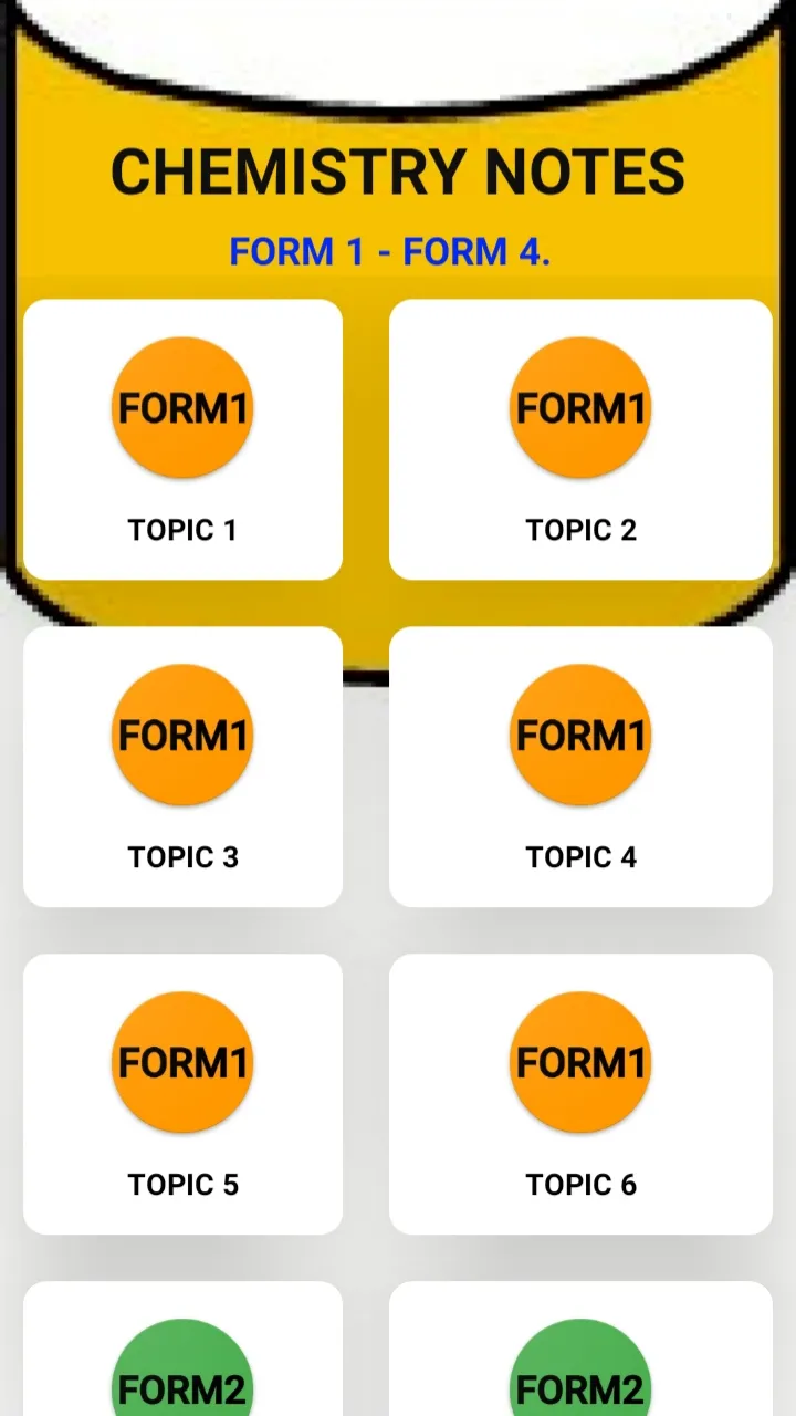 Chemistry F1 - F4 | Indus Appstore | Screenshot