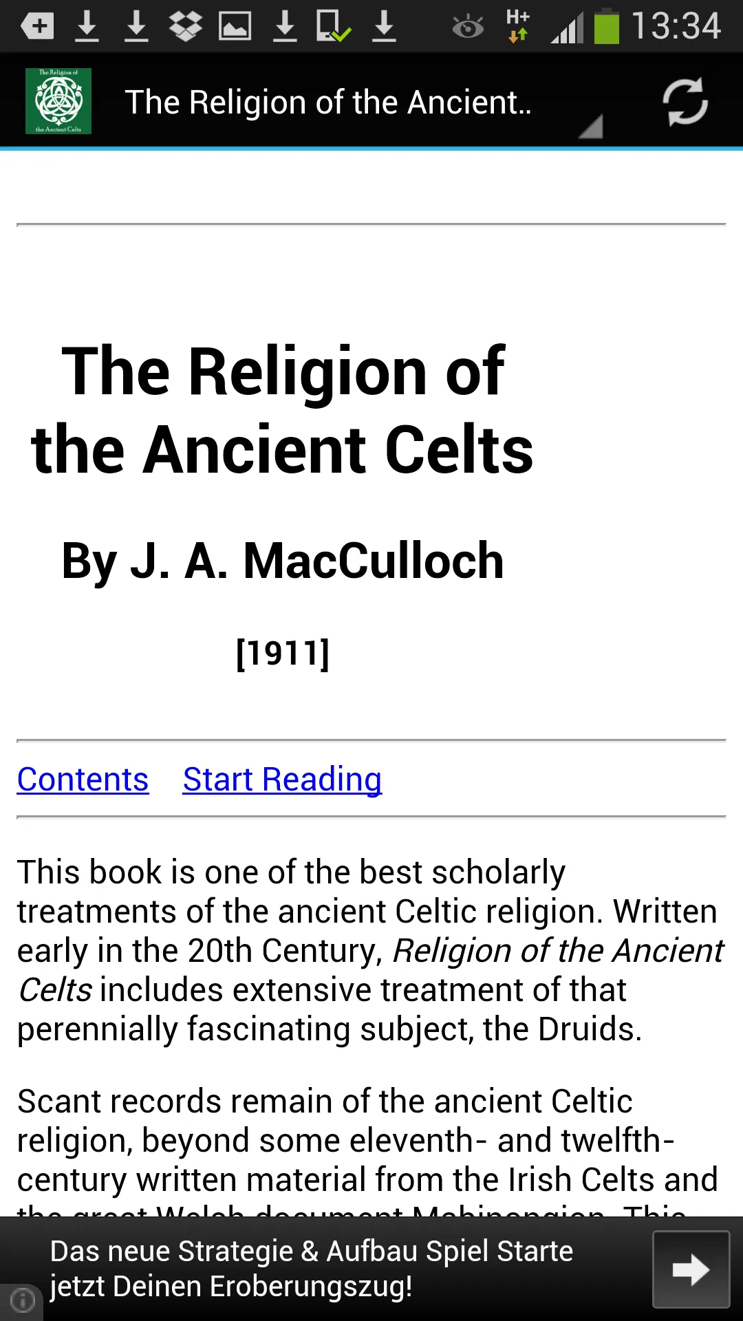 Religion of the Ancient Celts | Indus Appstore | Screenshot