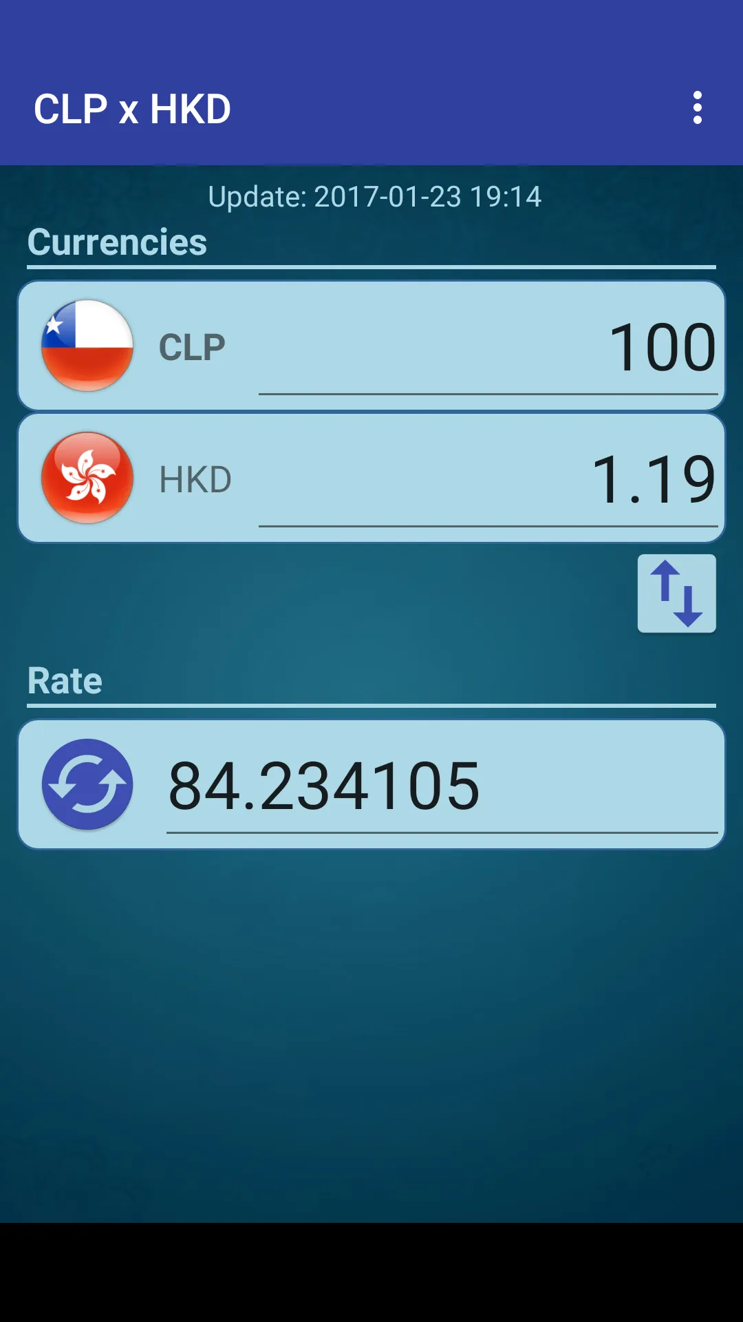 Chile Peso x Hong Kong Dollar | Indus Appstore | Screenshot