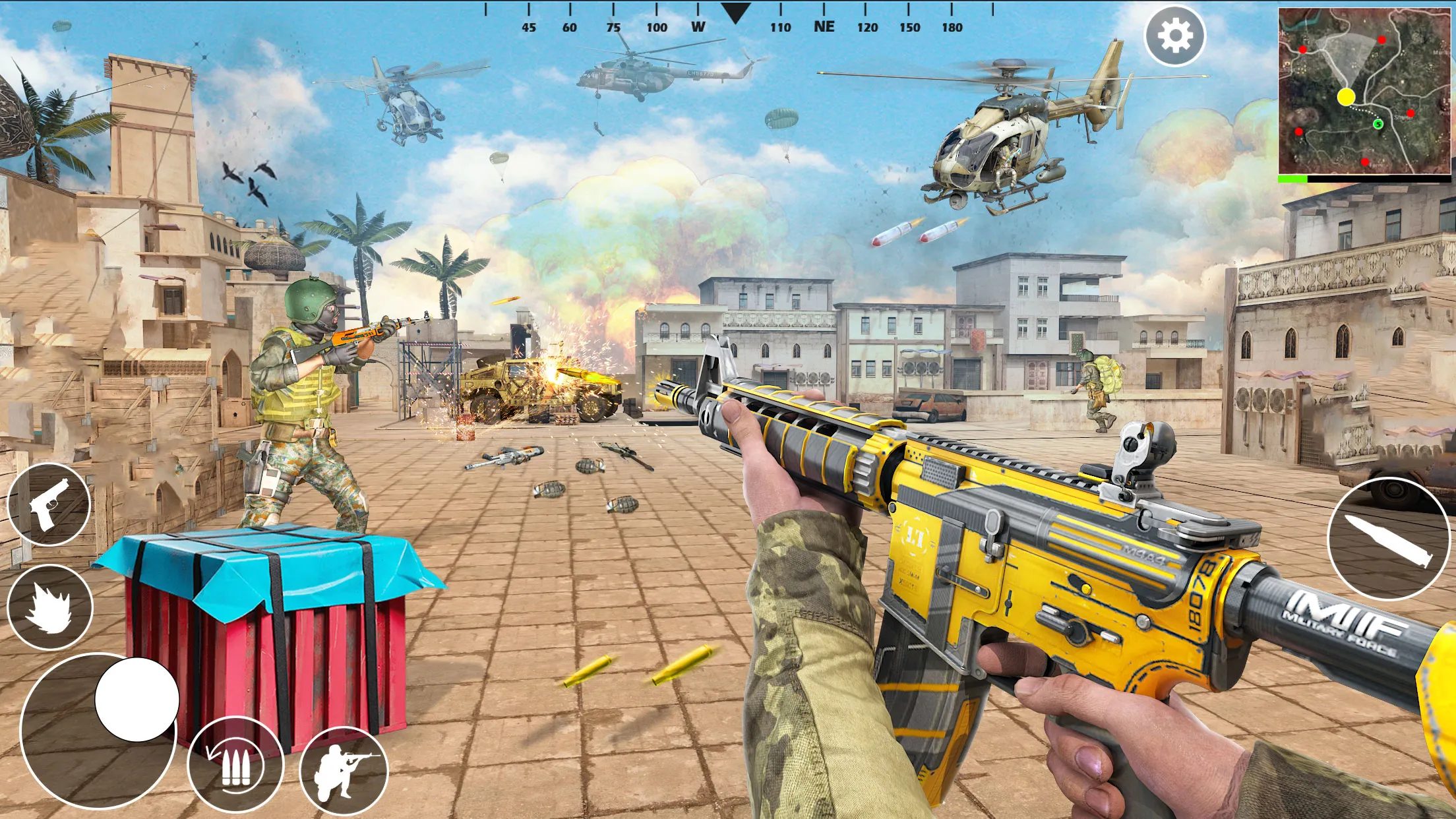 War Zone: Gun Shooting Games | Indus Appstore | Screenshot